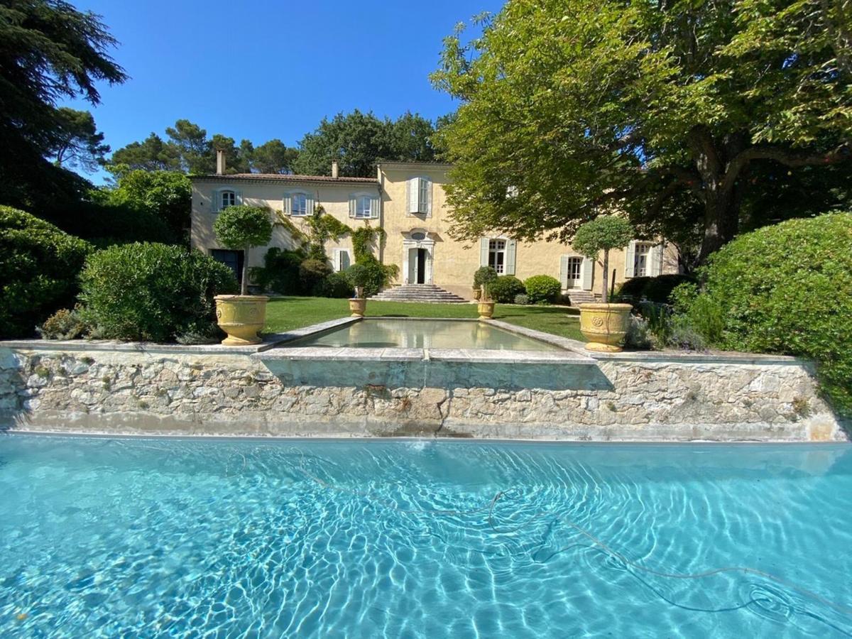 普罗旺斯地区艾克斯Bastide De Ganay - Saint Jerome住宿加早餐旅馆 外观 照片